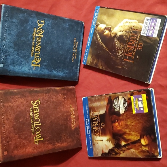 Lord of the Rings Special Edition & Hobbit 3D Blu-Ray (MUST GO) - Picture 3 of 7